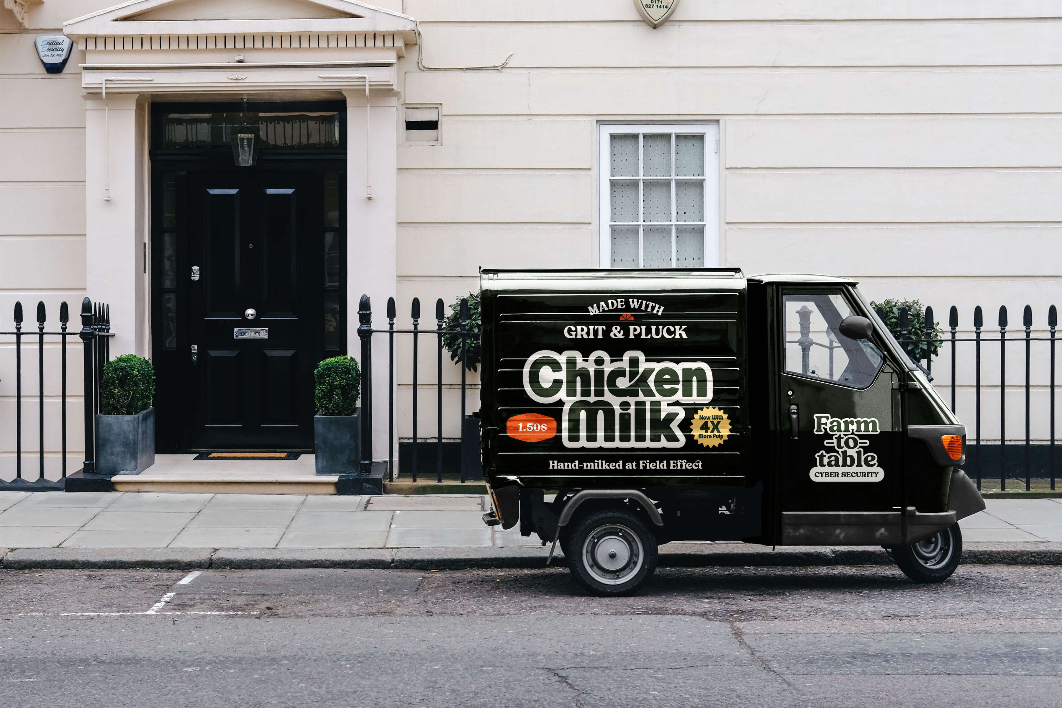 Chick Milk Truck